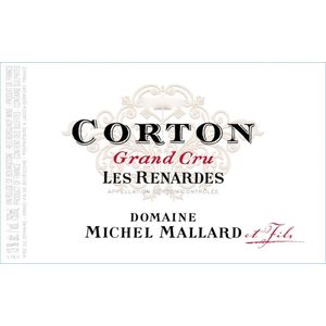 2020 Domaine Michel Mallard, Corton Grand Cru, Le Rognet et Corton 6x75cl