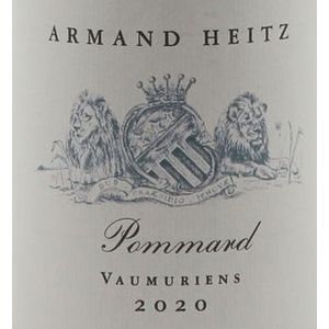 2020 Armand Heitz, Pommard, Les Vaumuriens 6x75cl