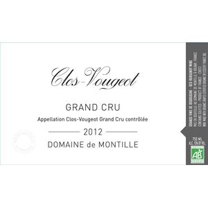 2017 Domaine de Montille, Clos de Vougeot Grand Cru 6x75cl