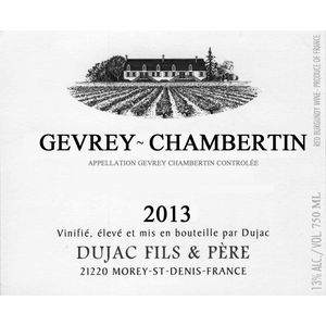2018 Dujac Fils et Pere, Gevrey-Chambertin 6x75cl