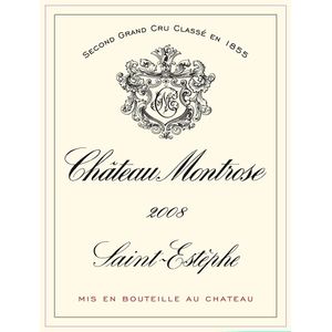2008 Chateau Montrose 2eme Cru Classe, Saint-Estephe 12x75cl