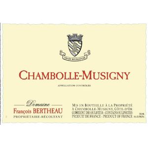 2019 Domaine Francois Bertheau, Chambolle-Musigny 12x75cl