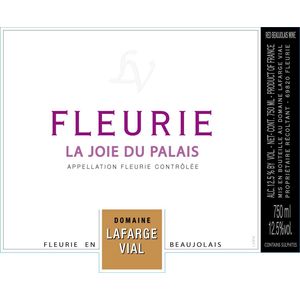2022 Domaine Lafarge Vial, Fleurie, La Joie du Palais 12x75cl