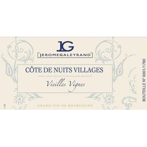 2018 Jerome Galeyrand, Cote de Nuits-Villages, Vieilles Vignes 6x75cl
