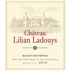 2016 Chateau Lilian Ladouys, Saint-Estephe 1x300cl