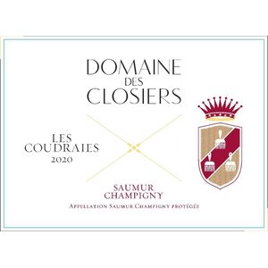2020 Domaine des Closiers, Saumur-Champigny, Les Coudraies 6x75cl
