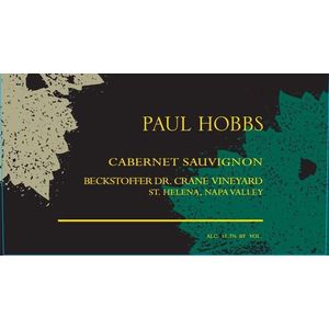 2013 Paul Hobbs, Beckstoffer Dr. Crane Vineyard Cabernet Sauvignon, St. Helena 6x150cl