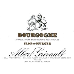 2021 Albert Grivault, Bourgogne, Clos du Murger 6x75cl