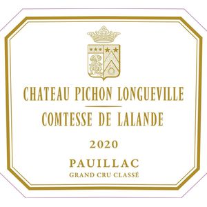 2020 Chateau Pichon Longueville Comtesse de Lalande 2eme Cru Classe, Pauillac 6x75cl