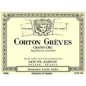 2017 Domaine Louis Jadot, Corton Grand Cru, Les Greves 6x75cl