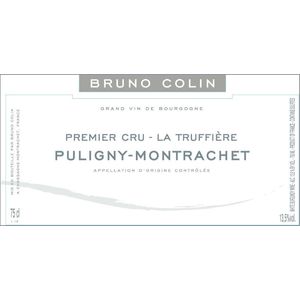 2018 Bruno Colin, Puligny-Montrachet Premier Cru, La Truffiere 3x150cl