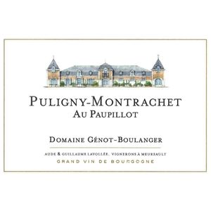2018 Domaine Genot-Boulanger, Puligny-Montrachet, Au Paupillot 6x150cl
