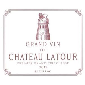 2012 Chateau Latour Premier Cru Classe, Pauillac 1x75cl