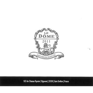 2015 Le Dome, Saint-Emilion Grand Cru 6x75cl