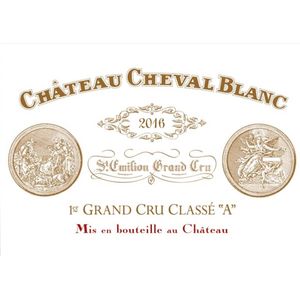 2016 Chateau Cheval Blanc Premier Grand Cru Classe A, Saint-Emilion Grand Cru 6x75cl