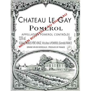 2005 Chateau Le Gay, Pomerol 12x75cl