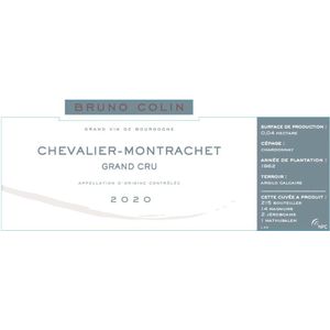 2020 Bruno Colin, Chevalier-Montrachet Grand Cru 1x75cl