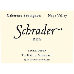2002 Schrader, RBS Beckstoffer To Kalon Vineyard Cabernet Sauvignon, Oakville 6x75cl