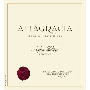 2012 Araujo, Altagracia Cabernet Sauvignon, Napa Valley 6x75cl