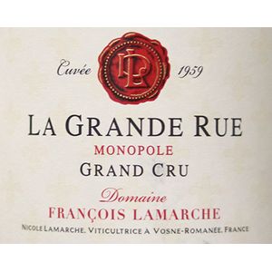 2015 Domaine Francois Lamarche, La Grande Rue Grand Cru, Cuvee 1959 3x150cl