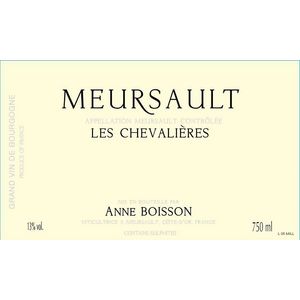 2020 Anne Boisson, Meursault, Les Chevalieres 12x75cl