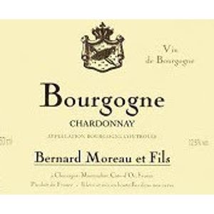 2016 Bernard Moreau, Bourgogne, Chardonnay 12x75cl