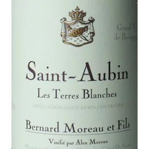 2022 Alex Moreau, Saint-Aubin, Les Terres Blanches 12x75cl
