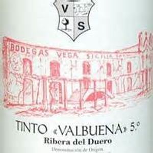 2014 Vega Sicilia, Valbuena 5.°, Ribera del Duero 3x75cl