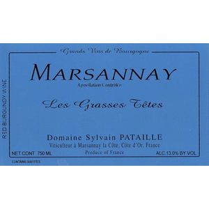 2023 Domaine Sylvain Pataille, Marsannay, Les Grasses Tetes 6x75cl