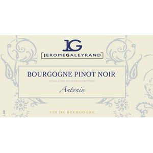 2022 Jerome Galeyrand, Bourgogne, Antonin Pinot Noir 6x75cl