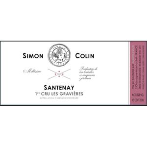 2022 Simon Colin, Santenay Premier Cru, Les Gravieres 6x75cl