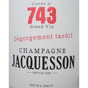 NV Jacquesson, Cuvee 743 Degorgement Tardif, Champagne 6x75cl