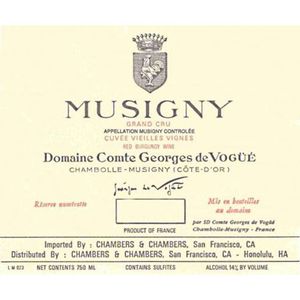 2014 Domaine Comte Georges de Vogue, Musigny Grand Cru, Cuvee Vieilles Vignes 1x150cl