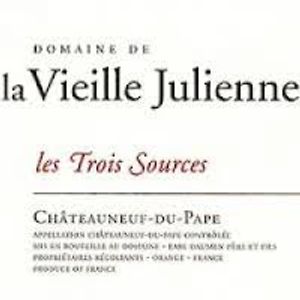 2019 Domaine de la Vieille Julienne, Chateauneuf-du-Pape, Les Trois Sources 12x75cl