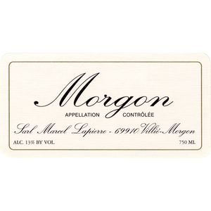 2018 M. et C. Lapierre, Morgon 6x75cl