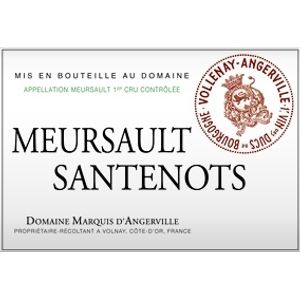 2021 Domaine Marquis d'Angerville, Meursault Premier Cru, Santenots 1x150cl
