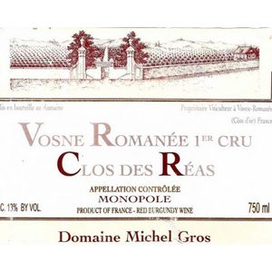 2010 Domaine Michel Gros, Vosne-Romanee Premier Cru, Clos des Reas 12x75cl