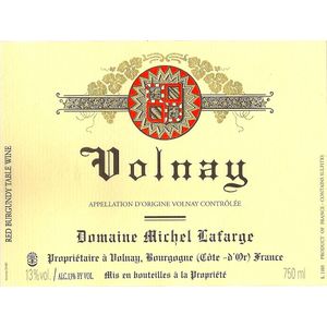 2010 Domaine Michel Lafarge, Volnay 12x75cl