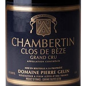 2020 Pierre Gelin, Chambertin-Clos de Beze Grand Cru 6x75cl
