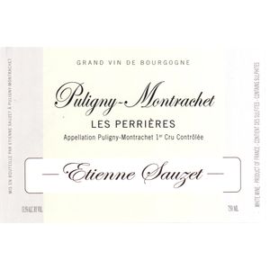 2022 Etienne Sauzet, Puligny-Montrachet Premier Cru, Les Perrieres 6x75cl