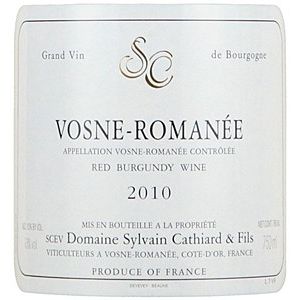 2012 Domaine Sylvain Cathiard, Vosne-Romanee 6x75cl