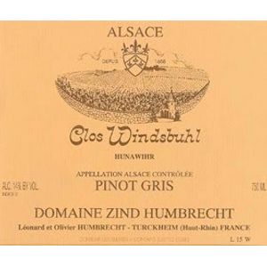 2018 Domaine Zind Humbrecht, Clos Windsbuhl Pinot Gris 6x75cl