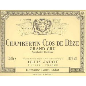 2020 Domaine Louis Jadot, Chambertin-Clos de Beze Grand Cru 3x75cl