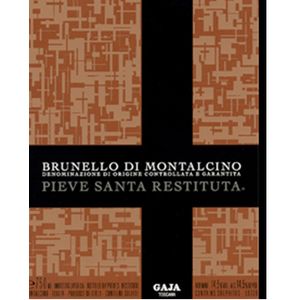 2010 Pieve Santa Restituta (Gaja), Brunello di Montalcino 6x75cl