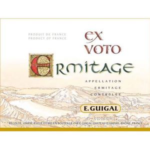 2012 E. Guigal, Hermitage, Ex Voto Rouge 6x75cl