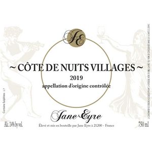 2019 Jane Eyre, Cote de Nuits-Villages 12x75cl