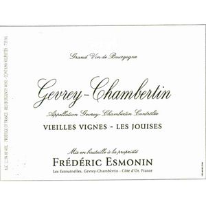2022 Frederic Esmonin, Gevrey-Chambertin, Jouise 6x75cl