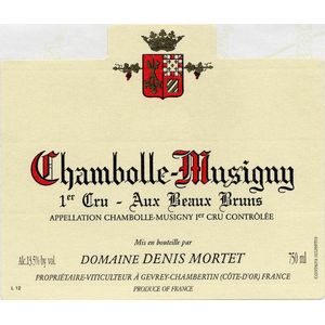 2022 Domaine Denis Mortet, Chambolle-Musigny Premier Cru, Aux Beaux Bruns 6x75cl