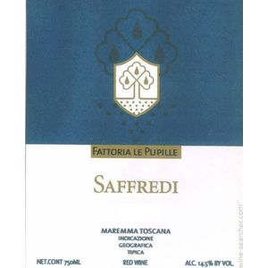 2017 Fattoria Le Pupille, Saffredi, Toscana IGT 6x75cl
