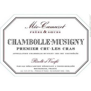 2020 Meo Camuzet, Chambolle-Musigny Premier Cru, Les Cras 6x75cl